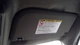 Passenger Sun Visor Standard Cab Vinyl Fits 17-20 FORD F250SD PICKUP 744557