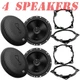 2 Pair (Qty 4) JBL 480 Watt 6.5" Front & Rear Speakers for select Kia & Hyundai