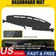 For Ford Truck F150 F250 Bronc 1992-1997 Gray Dash Cover Mat Dashboard Carpet