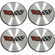 1982 Chevrolet Corvette Set of Four 4 Wheel Center Cap EMBLEM ONLY C4 NEW