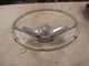 1964 1965 Pontiac GTO LeMans Tempest White/Gray Steering Wheel & Bar & Cap OEM