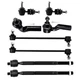 8x Front Rear Steering Sway Bar Tie Rod End Kit For 2006-2010 2012-2014 Mazda 5