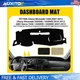 Dash Cover for 2010-2012 Chevy Silverado 2500 3500HD Dashboard Carpet Mat Black