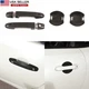 Carbon ABS Outer Door Handle + Bowl Cover For Toyota Subaru BRZ 12-21 Scion FR-S