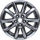 New 18X7 Inch Aluminum Wheel For Mazda 3 2017-2018 Dark Hyper Silver Rim