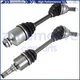 2X Front For Mazda 5 2006-2015 Mazda 3 2005-2013 4-Door l4 CV Axle Shaft