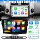 FOR TOYOTA RAV4 2007-2012 9" ANDROID CAR RADIO STEREO GPS PLAYER AUTO CARPLAY