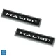 1970-72 Chevelle/El Camino Door Panel Emblem "Malibu" Pair GM 7793368