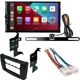 Jensen 7" Car Stereo (no CD) w/Wireless CarPlay for 2007-2011 Toyota Camry Black