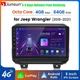 4+64G Carplay Android15 For Jeep Wrangler 2018-2021 Car Stereo Radio GPS Navi BT