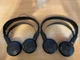 2005-2018 Honda Odyssey Pilot Overhead DVD Entertainment TWO Wireless Headphones