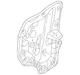 Genuine Mazda Door Panel Carrier KD53-72-97XA