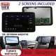 2PCS 85100044 84824745 LCD For 21-24 Suburban GMC Yukon XL Headrest Rear Seat