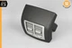 07-14 Mercedes W216 CL550 CL63 Center Console Rear AC Vent Trim Black 2218301054