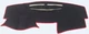 Dashboard Cover Mat 2007 2008 2009 2010 2011 for Toyota Camry Nonslip Black Red