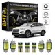12pcs White LED Interior Dome Light Kit For 2013-2017 2018 Hyundai Santa Fe