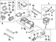 Genuine Nissan Console Assembly 96910-7KA0C