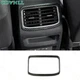 For Volkswagen ID.4 2021-2023 Carbon Fiber Steel Rear Seat Air Outlet Vent Frame