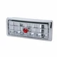 United Pacific 41506 A/C Vent w/Red Crystal 2002-05 Kenworth -Center- 1 Unit