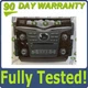 2011 - 2013 INFINITI QX56 OEM Woodgrain A/C Climate Control Audio Control Panel