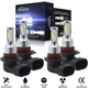 For Toyota Sienna 3.5L 3456CC 2004-2010 LED Headlight High Low Beam Bulbs Kit 4x