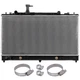 Radiator For 2003-2008 Mazda 6 with Universal Oil Hose Clamps Kit 2.3L 2260CC l4