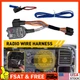 Car Radio AMP Subwoofer Amplifier Plug&Play Wire Harness For Buick Cadillac GMC