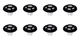 8 DOOR PANEL GROMMETS! FOR MOPAR WRANGLER GRAND CHEROKEE DURANGO ETC 68138992-AA