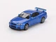 Nissan Skyline GT-R (R34) V-Spec - Blue Diecast 1:64 Scale Model - TSM MGT00759