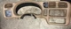 1997-2000 Chevy S10 Pickup Dash Bezel Cover with Controls Beige Color