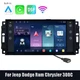 Android Car Radio GPS Navigation For Dodge Ram Chrysler 300C Jeep Grand Cherokee