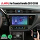 2+32GB Android 14 Carplay Car Stereo Radio For Toyota Corolla XI 2017-2018 GPS