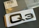 Audi Q3 Gloss Black Rear Emblem Badge Trunk Logo 83A071803