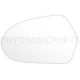For 2012-2018 Audi A6 Audi A6 Quattro Heated Left Side View Mirror Glass