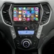 Carplay Radio GPS Stereo GPS Navi WIFI For Hyundai Santa Fe Sport IX45 2013-2018
