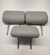 2007 2012 LEXUS  ES350 SET OF 3 REAR HEADREST LEATHER GRAY OEM 242078