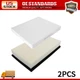 Engine Air Filter & Cabin Air Filter Set For 2009 2010 2011 - 2013 Mazda 6 2.5L