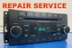 2007 - 2017 Jeep Dodge Chrysler Radio RES Mail-in REPAIR SERVICE