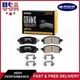 Front Ceramic Brake Pads fits 2014 2015 2016 2017 NISSAN LEAF BATTERY EV OE Spec