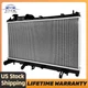 13091 Radiator For Subaru 2008 2009 -2014 Impreza 2012-2014 WRX 2.5L Aluminum