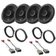 Infinity Primus603F 6-1/2" Front-Rear Speakers for For 2006-2021 Honda Civic