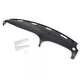 Dark Grey Molded Dash Cover Pad Overlay For Dodge Ram Truck 1500 2500 3500 98-02