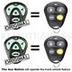 2 Remote For Avital Aftermarket Keyless Entry Car Key Fob Control EZSDEI474S
