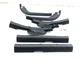 2018-2023 KIA STINGER LEFT RIGHT FRONT REAR DOOR SCUFF PLATE TRIM PANEL SET OEM.