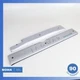 1995 Jaguar XJS Series 3 Engine Fuel Rail Cover Trim Set Silver NBC3411BB OEM