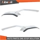 Labwork Front Bumper Grille Trims 2 PCS For Mazda 3 2019-2023 Left+Right Chrome