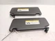 20-23 Mercedes CLA250 Sun Visor Set Left Right Pair Black 