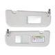 2Pcs Set Driver & Passenger Side Sun Visor Gray For 2012-2015 Hyundai Veloster