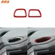 Red Carbon Fiber Side Air Vent Outlet Cover For Honda Ridgeline Passport Pilot