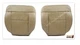 2005-2008 For Ford F150 Genuine Leather Driver/Passenger Bottom Seat Covers Tan
